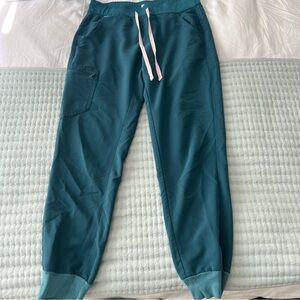 FIGS Zamora Jogger Scrubs- Size S, Caribbean Blue